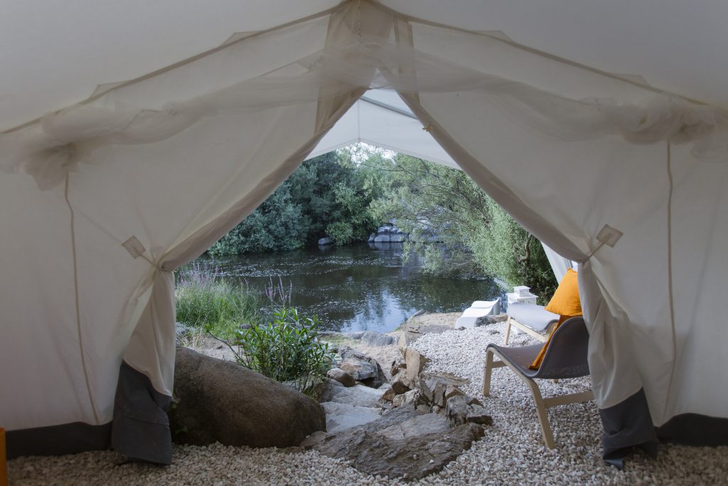 Azenhas da Seda glamping aquaturismo Mora Evasões fotografia profissional